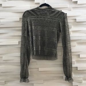 UO Sheer long sleeve top